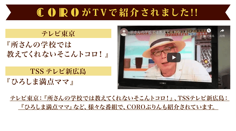 テレビ紹介